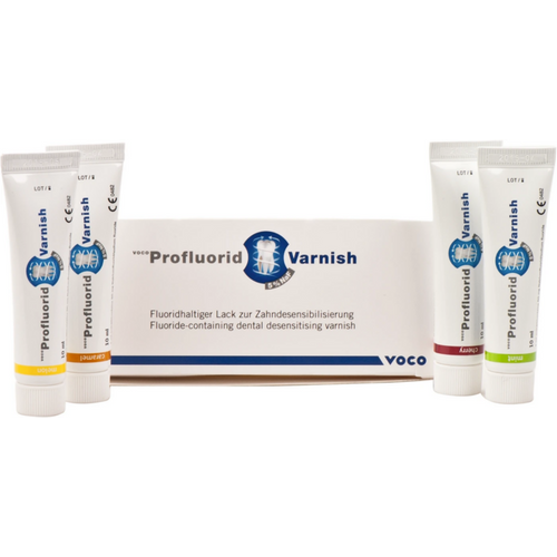 Profluorid Varnish 4 x 10 ml assortert