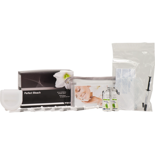 Perfect Bleach 16% sett 6 x 2,4 ml sprøyte 16 % blekegel, tilbehør