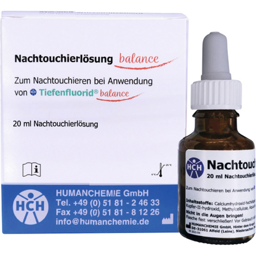 Night touch solution balance flaske 20 ml etterbehandlingsløsning