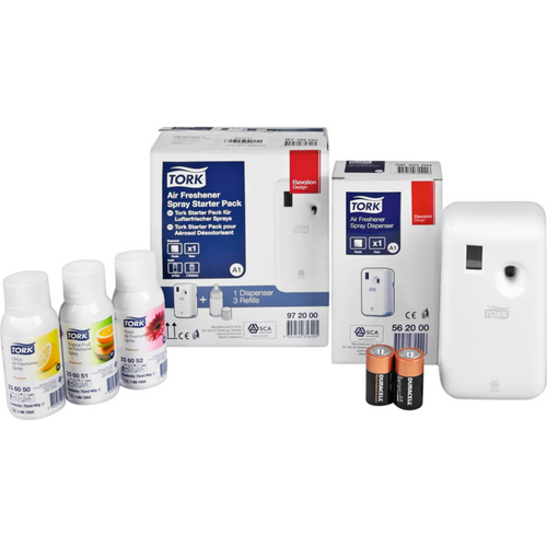 TORK startpakke for luftfriskerspray sett