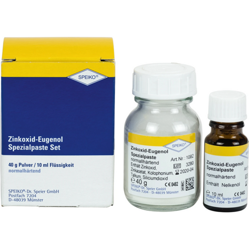 Sinkoksid-eugenol spesialpasta sett 40 g pulver, 10 ml væske normal herding