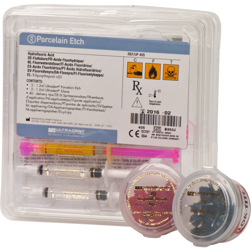 Ultradent Porcelain Etch & Silane kit