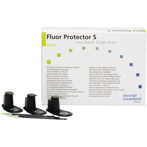 Fluor Protector S Pakke med 20 x 0,26 g enkeldosebokser