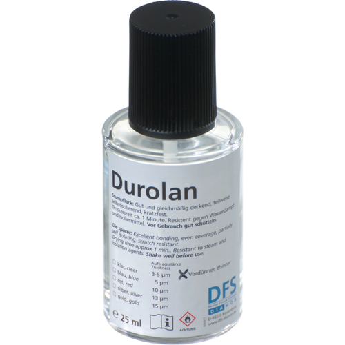 Durolan thinner Bottle 25 ml thinner, clear