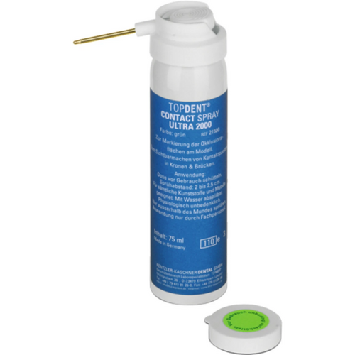 TOPDENT Contact Spray Ultra 2000 Spray can 75 ml green, with brass nozzle