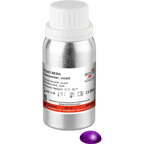 STEADY-RESIN color monomers Bottle 100 ml violet