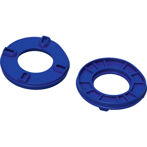 adesso Split® mounting plates Pack of 100 pieces blue, Basic