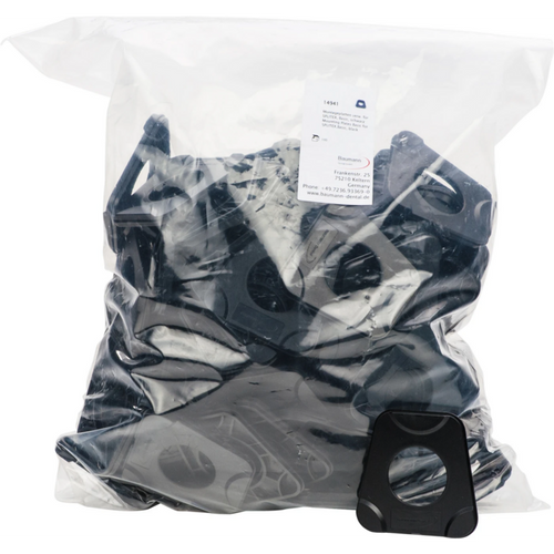 System Splitex¹ mounting plates Pack of 100 pieces black