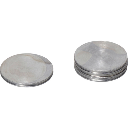 Splitcast retention disk Pack of 100 pieces turned, electroplated