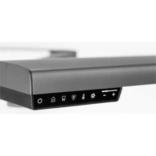 LIGHT 1 Dental work light piece for table mounting, arm left