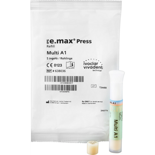IPS e.max® Press Multi Pakke med 5 blanker A1