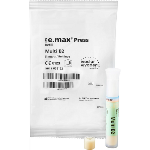 IPS e.max® Press Multi Pakke med 5 blanker B2