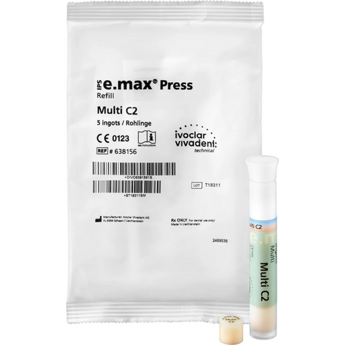 IPS e.max® Press Multi Pakke med 5 blanker C2