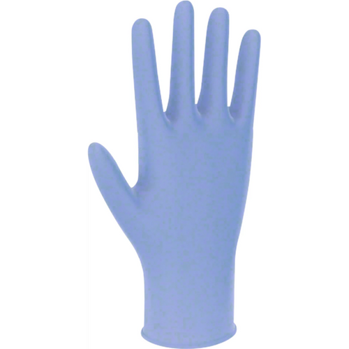 Vasco® Nitrile blå Pakke med 150 stk. blå, pulverfrie, ikke-sterile, XS