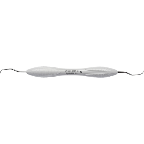 LM Gracey Rigid Stk. fasong 1/2, for fremtenner, grå, LM-ErgoSense®-håndtak