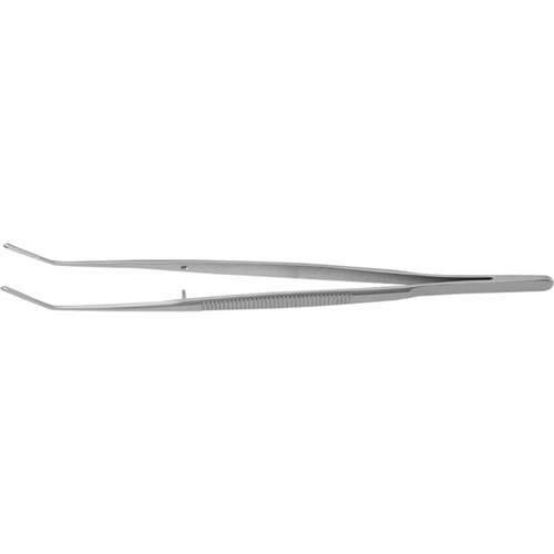 Grain suturpinsett stykke 15,5 cm, 1,3 mm, vinklet