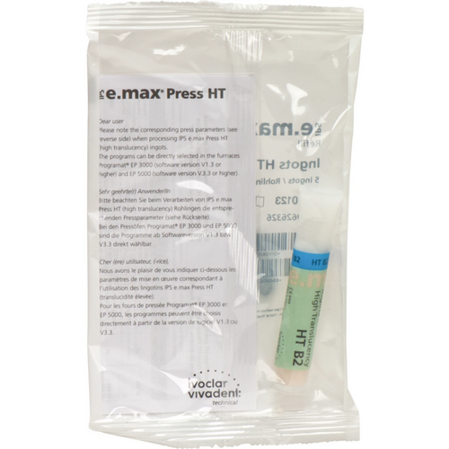 IPS e.max® Press Pakke med 5 blanker HT B2