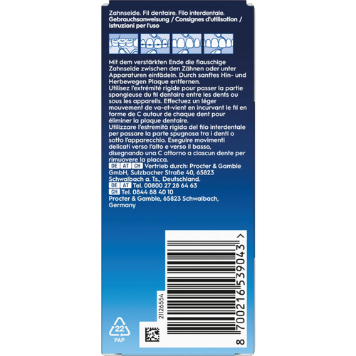 Oral-B® Superfloss™ Boks 50 stk.