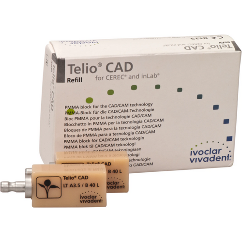 Telio® CAD Pakke med 3 blokker størrelse B40L, A3,5 LT