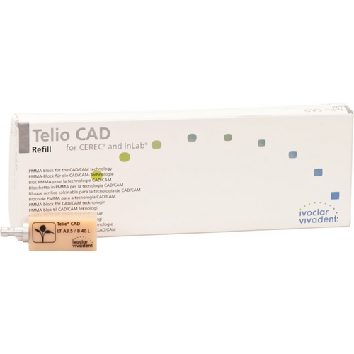 Telio® CAD Pakke med 9 blokker størrelse B40L, A3,5 LT