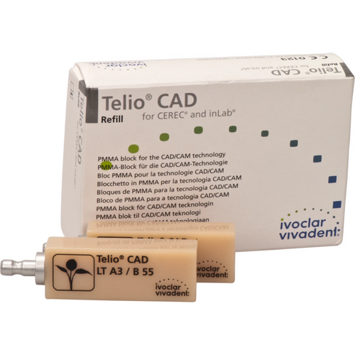 Telio® CAD Pakke med 3 stk størrelse B55, A3 LT