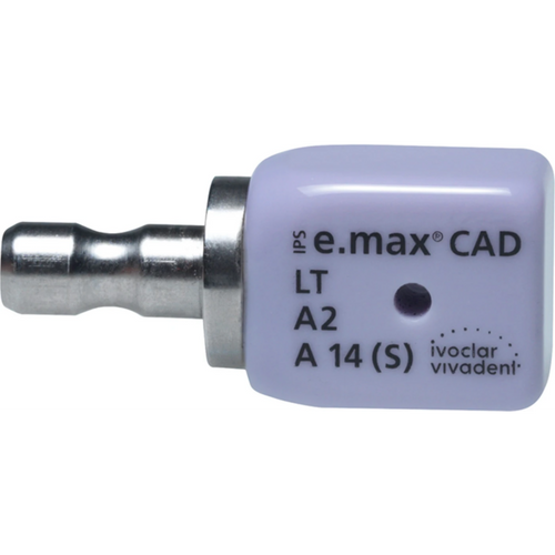 IPS e.max CAD for CEREC/InLab 5 stk. størrelse A14 S, A2 LT