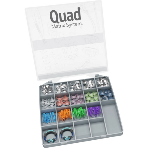 Quad seksjonalt matrisesystem Quad seksjonalt matrisesystem Startsett uten ringseparerende tang