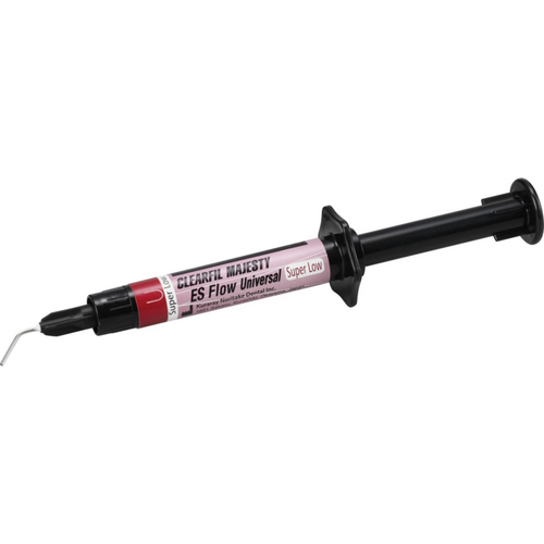 CLEARFIL MAJESTY™ ES Flow Universal Pakke med 2,7 g sprøyte super low U, 15 påføringsspisser