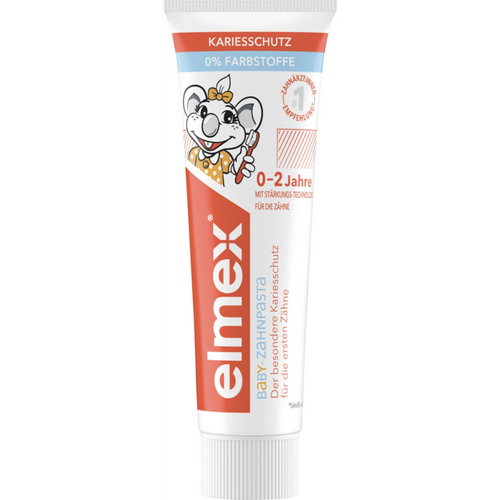 elmex® baby tannkrem Tube 50 ml 0-2 år