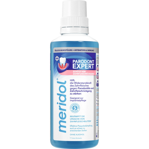 meridol® PARODONT EXPERT Munnskyll Flaske 400 ml
