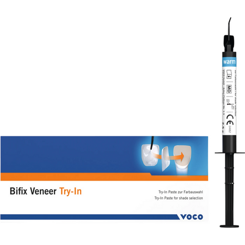 Bifix Veneer LC Sprøyte 2,5 g tilpasningspasta varm