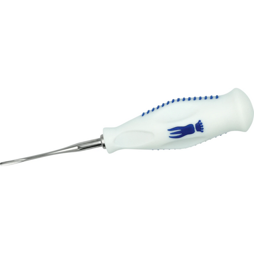 PeriLux stykke rett, 3 mm, ErgoTouch hvit