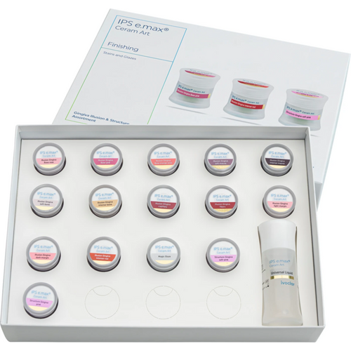 IPS e.max® Ceram Art Gingiva Illusion & Struktur-sett