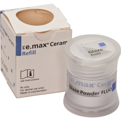 IPS e.max® Ceram Tinnboks 5 g glasurpulver FLUO