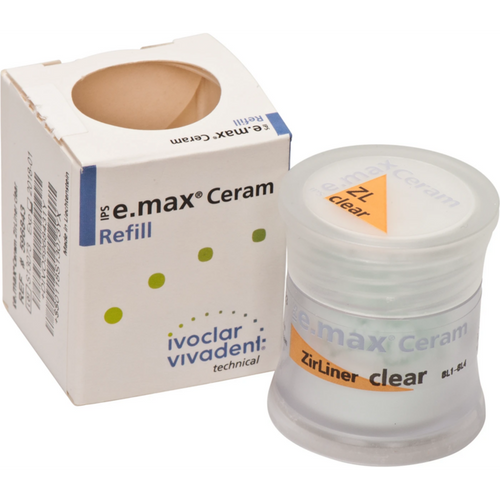 IPS e.max® Ceram Boks 5 g pulver zirliner klar