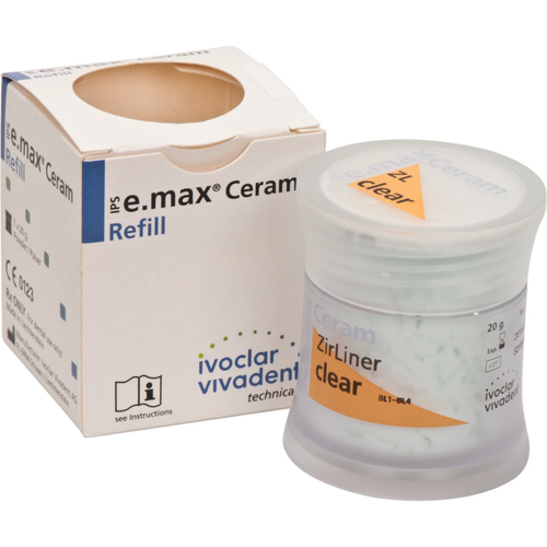 IPS e.max® Ceram Boks 20 g pulver zirliner klar