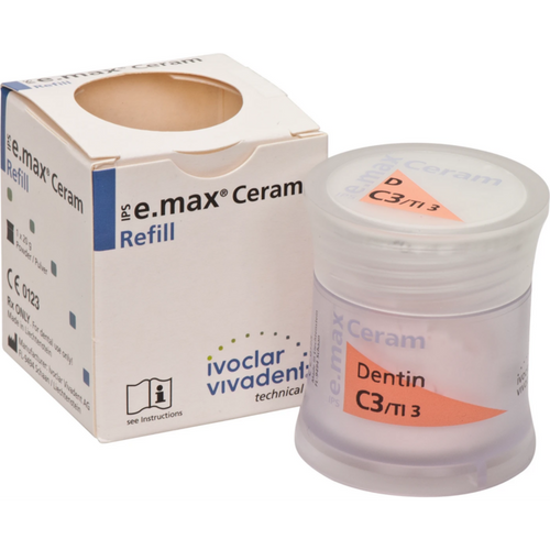 IPS e.max® Ceram Tinn 20 g pulver dentin C3
