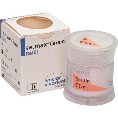 IPS e.max® Ceram Boks 20 g pulver dentin C1