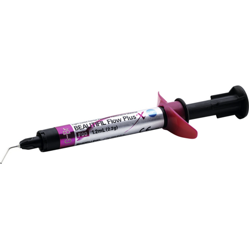 BEAUTIFIL Flow Plus X Sprøyte 2,2 g G-Br, F00 inkl. 5 sprøytespisser
