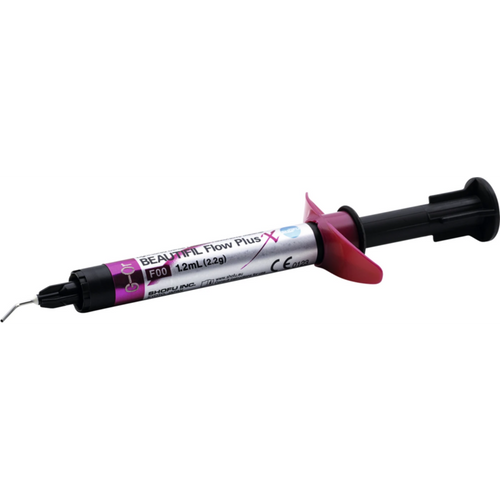 BEAUTIFIL Flow Plus X Sprøyte 2,2 g G-Or, F00 inkludert 5 sprøytetipper