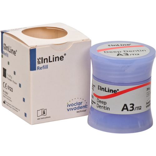 IPS InLine® Boks 20 g pulver dyp dentin A3