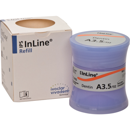 IPS InLine® Boks 100 g pulver dentin A-D A3.5
