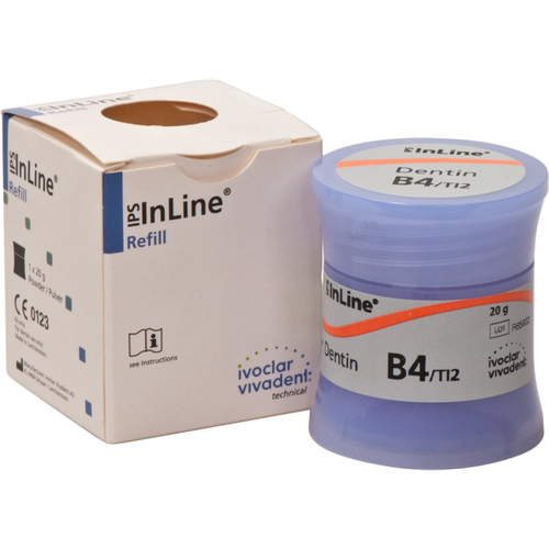 IPS InLine® Tinn 20 g pulver dentin B4