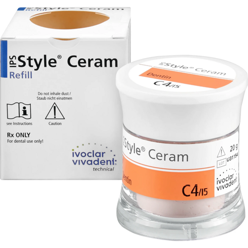 IPS Style® Ceram Boks 20 g pulver dentin C4