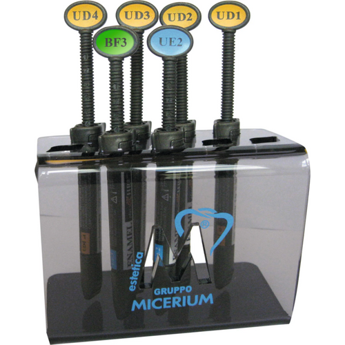 ENAMEL plus HRi® Bio Function Prøvekit 1 x 2.5 g sprøyte HRi Function (BF3), 5 x 2.5 HRi Flow UD1-UD4, UE2