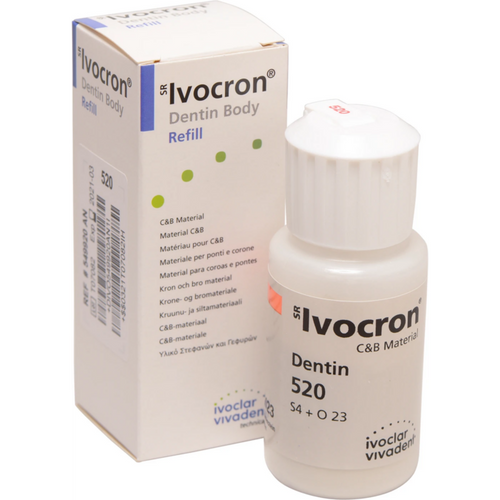 SR Ivocron® Flaske 30 g pulver dentin 520/4C
