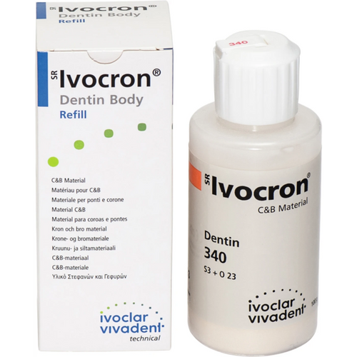 SR Ivocron® Flaske 100 g pulver dentin 340/3E