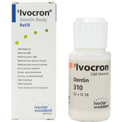 SR Ivocron® Flaske 30 g pulver dentin 310/3A