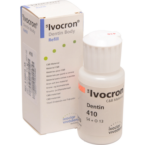 SR Ivocron® Flaske 30 g pulver dentin 410/4A