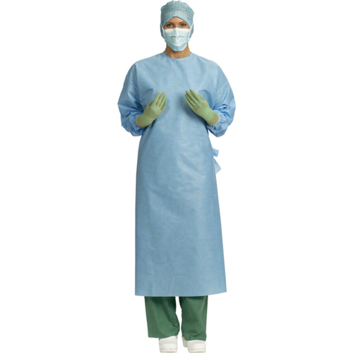 BARRIER® PRIMARY STANDARD kirurgisk frakk Pakke 1 kirurgisk frakk XL 129 cm, 2 håndklær med omslagsduk